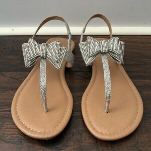 Gorgeous girls sparkle sandal size 5